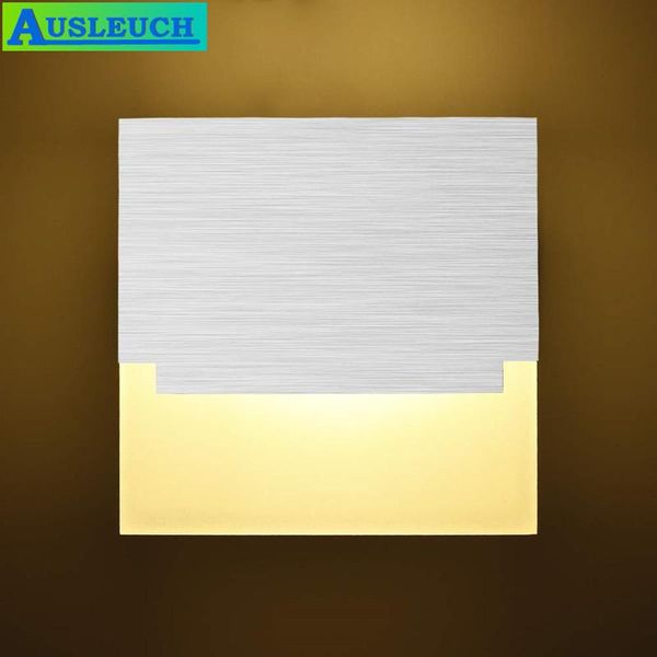 

wall lamp 3w cob convex acrylic footlight embedded night lighting stair hallway decorate modern warmth home landscape sconce