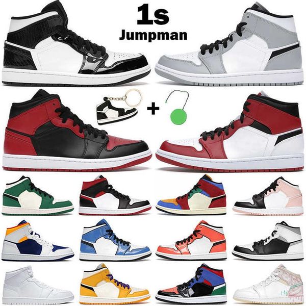 

basketball shoes men women 1s mid 1 jumpman signal blue turf orange carbon fiber chicago banned pine green digital pink mens sportsa47