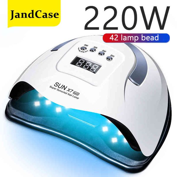 

powerful uv led semi-permanent big size two hands nail gel dryer everything for manicure lamp