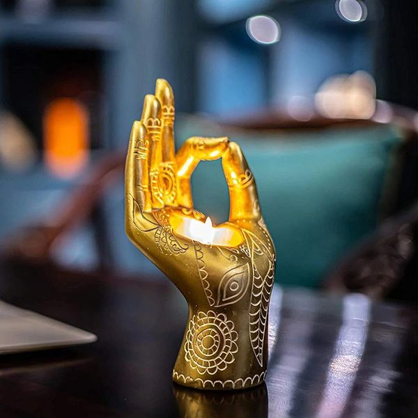 

candle holders bergamot holder resin flower pot mold diy hand-shaped wedding crafts decorations tea light