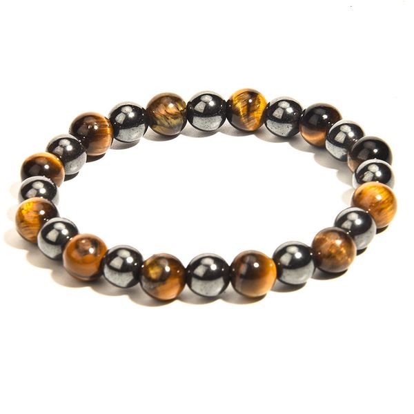 

bracelet volcanic stone men's, Golden;silver