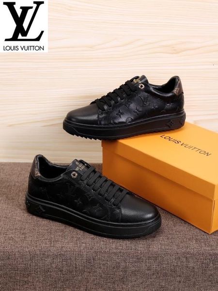 

shoes men designer luxury men sneakers loafers boots moccasins buckles lace-ups dress p1in, Black