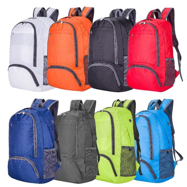 

backpack can be customized large capacity foldable a variety of colors tear-proof