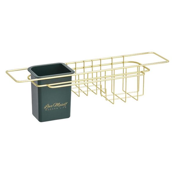 

convenience sink storage rack home kitchen organizer sponge soap scrubber dishcloth hanger for inte99 bottles & jars