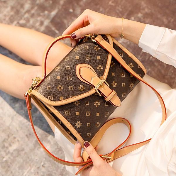 

evening bags classic retro women crossbody bag 2021 fashion shoulder ladies purses and handbags genuine leather designer satchel cc