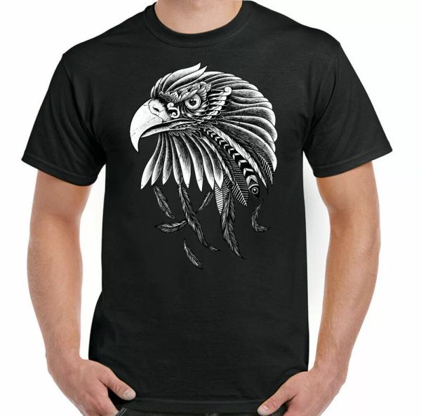 

american eagle t-shirt, usa flag 4th of july independence day biker, White;black