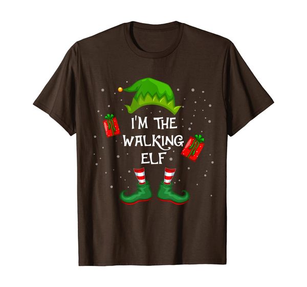 

I'm The Walking Elf Funny Group Matching Family Xmas Gift T-Shirt, Mainly pictures