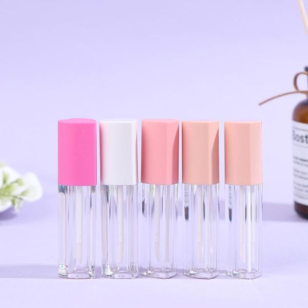 

liquid soap dispenser 5pcs empty heart-shaped cosmetic lip gloss container travel lipstick tube