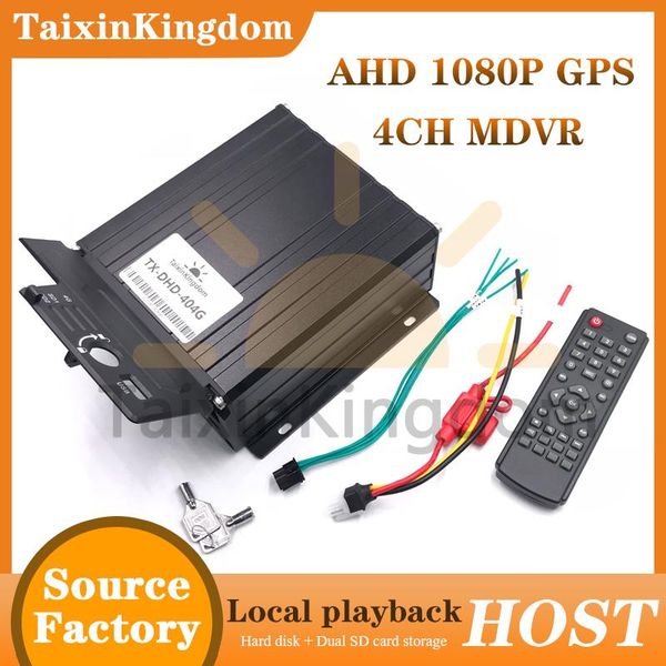 

local playback truck / school bus 8 ~ 36v wide voltage video recorder ahd 1080p gps 4ch hard disk mdvr can be customized car dvr dvrs