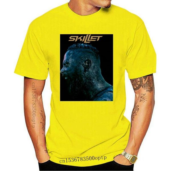 

men's t-shirts limited skillet band rock t-shirt s to 5xl, White;black