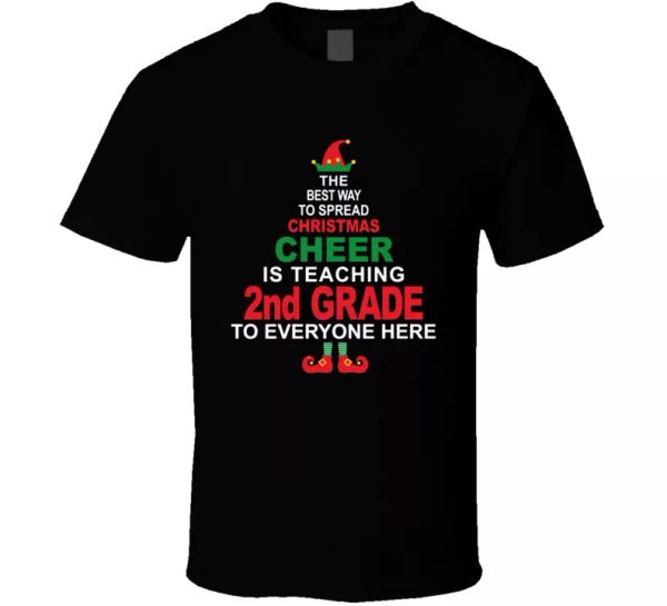 

santa on christmas eve tee grade hat funny party happines mens t-shirts gift new, White;black