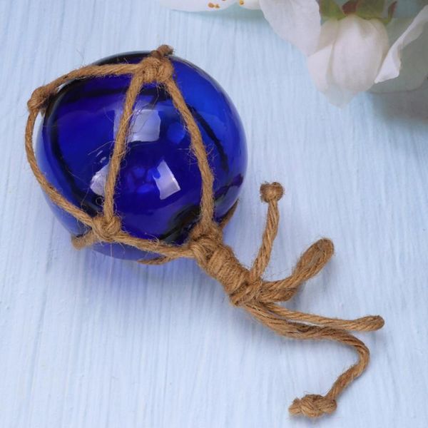 

novelty items glass balls hanging drop craft simple funny decorative for home (random color, 90mm)