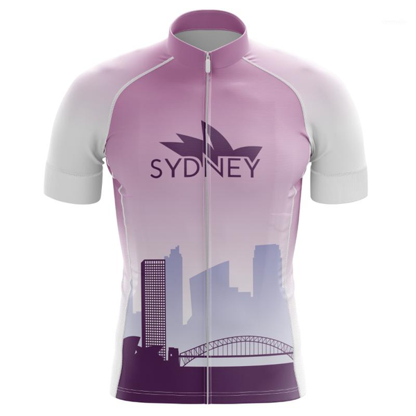 

arrival for australia sydney nsw pink men's cycling jersey summer short-sleeved bicycle shirt tyz562-01 racing jackets1, Black;red