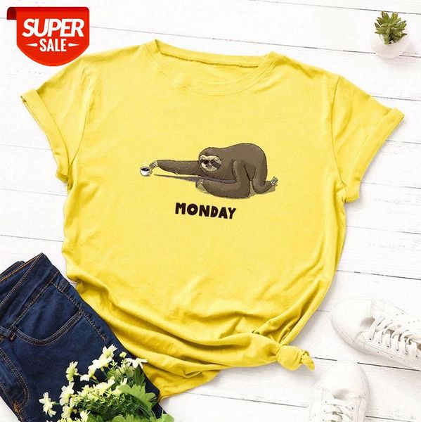 

women's loose round neck short-sleeved cotton t-shirt t157 #io0f, White