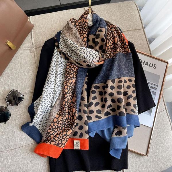 

scarves 2021 luxury women cotton scarf large shawls pashmina hijab foulard echarpe lady beach stole head bandana wrap muffler, Blue;gray