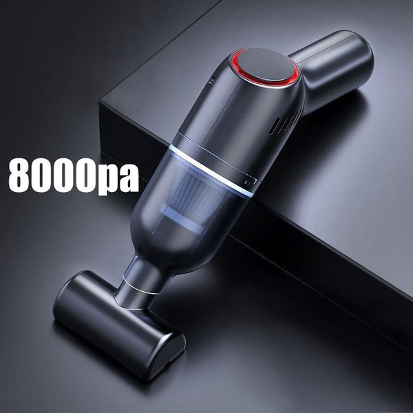 

vacuum cleaners 8000pa 120w portable wireless car cleaner rechargeable household handheld automatic high suction power