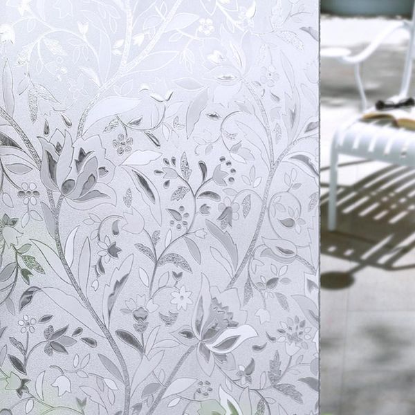 

window sticker bathroom waterproof home decor self adhesive block sight living room anti uv pvc thermal insulation bedroom stickers