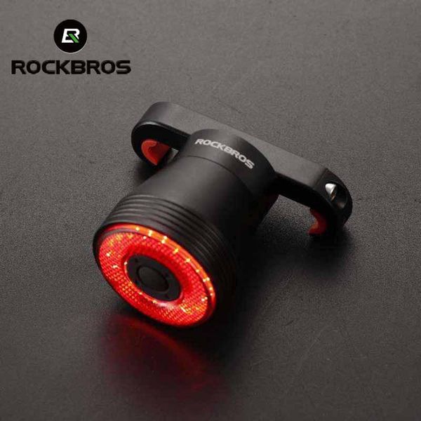 

bicycle light smart sensor led cycling rear saddle lamp road tail lights mtb accessories mountain bike