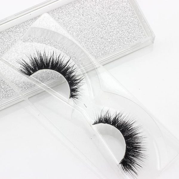 

false eyelashes 1pair 3d soft mink hair dramatic handmade wispy fluffy long lashes nature eye makeup tools faux