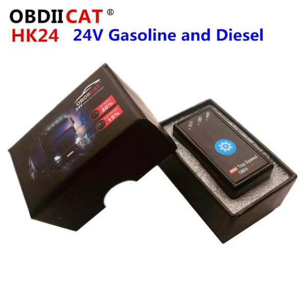 

for both benzine &diesel cars ecu chip tuning box 24v trucks plug drive obdii eco niitro 15% fuel save code readers & scan tools
