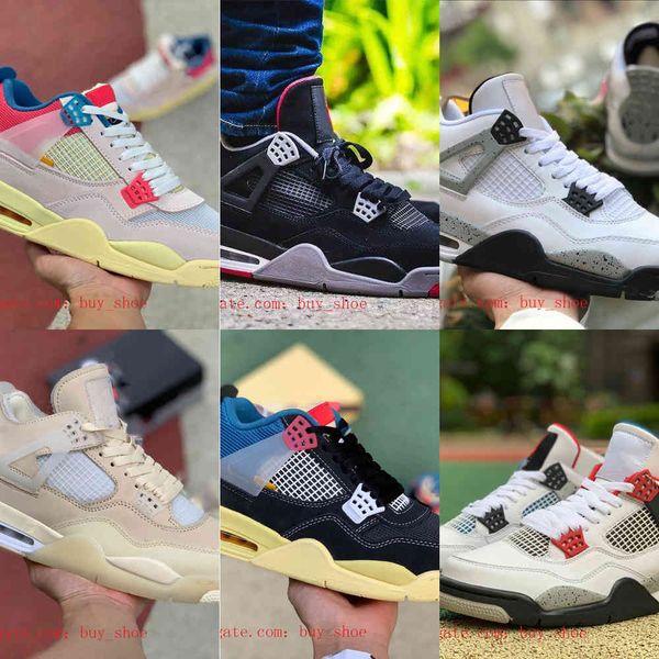 

2021 high 4 4s basketball shoes men women mushroom new cream sail the white cement bred court purple union la guava ice rasta bordeauxxo45