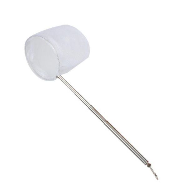 

fishing landing net flexible retractable stainless steel 3d for aquarium fish scoop catching fishnet long handle cleaning tool accessories