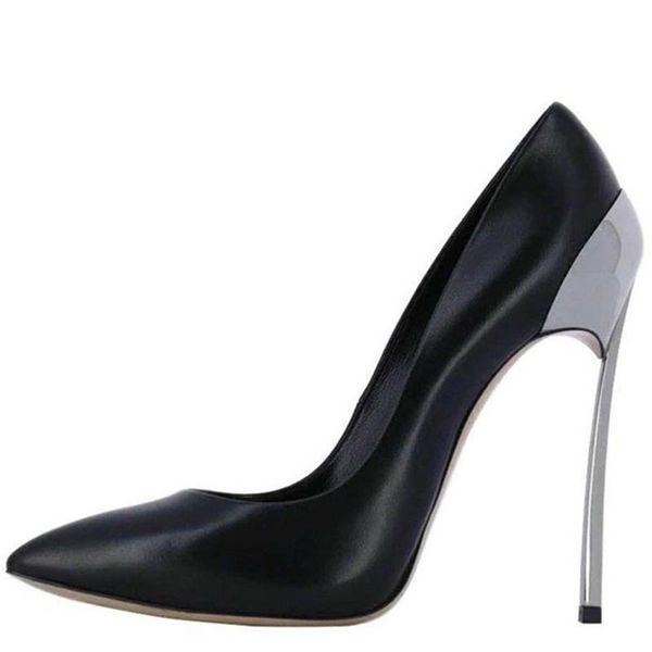 

dress shoes yechne wedding pumps woman plus size 33 43 high heels stiletto black valentine metal decoration punch shoe
