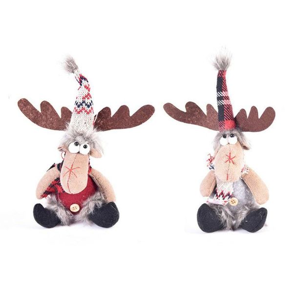 

christmas decorations ornaments gift elk doll pendant decoration cute