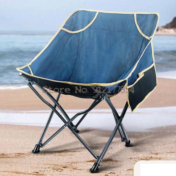 

camp furniture outdoor folding chair portable leisure fishing stool picnic beach lounge lunch break sketching moon