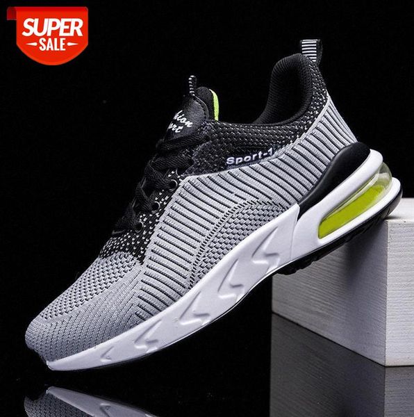 

men's shoes casual korean mesh sports running cushion #f19i