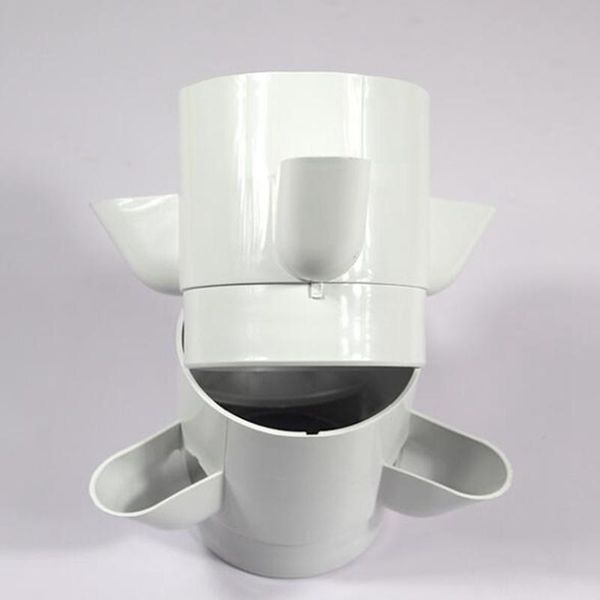 

planters & pots diy hydroponic colonization cups pp balcony dimensional planting column overlapping detachable soilless cultivation equipmen