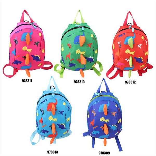 

dinosaur print backpack for boys children backpacks kids kindergarten small school bag girls animal anti lost bags