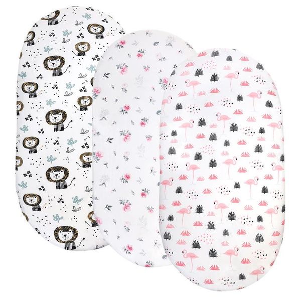 

bedding sets 2021 mattress bedspread for borns fitted sheet with elastic band children bed linens suitable mini-bed,cradle or bassinet