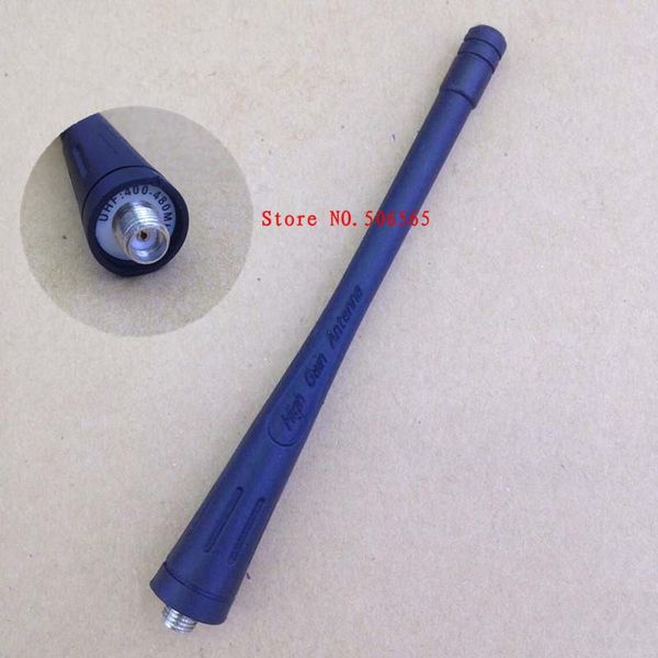 

walkie talkie honghuismart original high gain antenna uhf 400-480mhz sma female for baofeng bf888s,bf777s,bf666s etc walkei talie 2pcs/lot