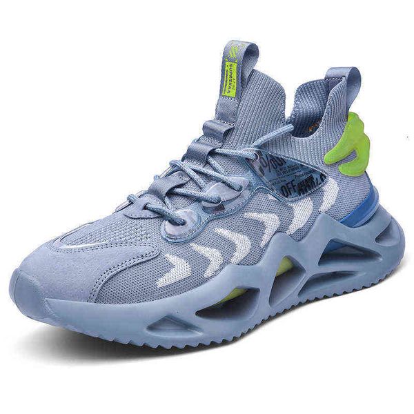 

men's shoes 2021 fashion brand elevated sports large running summer mesh dad men's