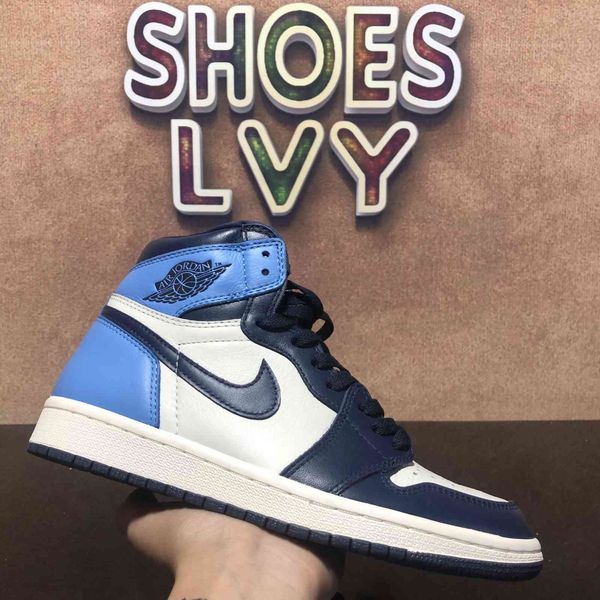 

travis scotts x nike air jordan 1 high basketball shoes unc university blue chicago obsidian royal toe shattered men women sport sneaker wit