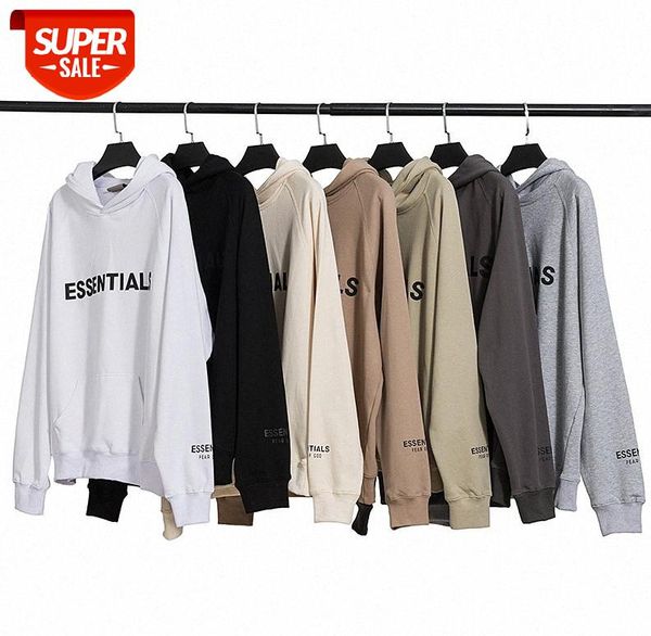 

street fog double line eentials chest letter style sweater hoodie #lu93, Black