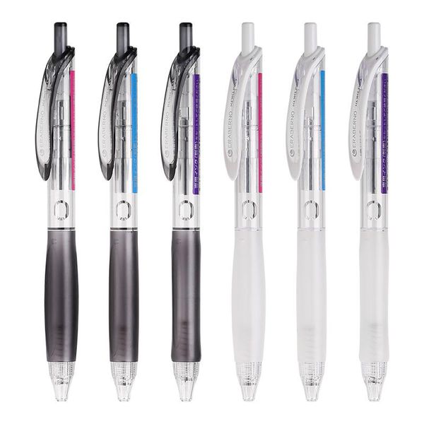 

gel pens japan kokuyo eraberno transparent rod pen barrel 0.5mm 0.7mm pr-e10 refill assembly