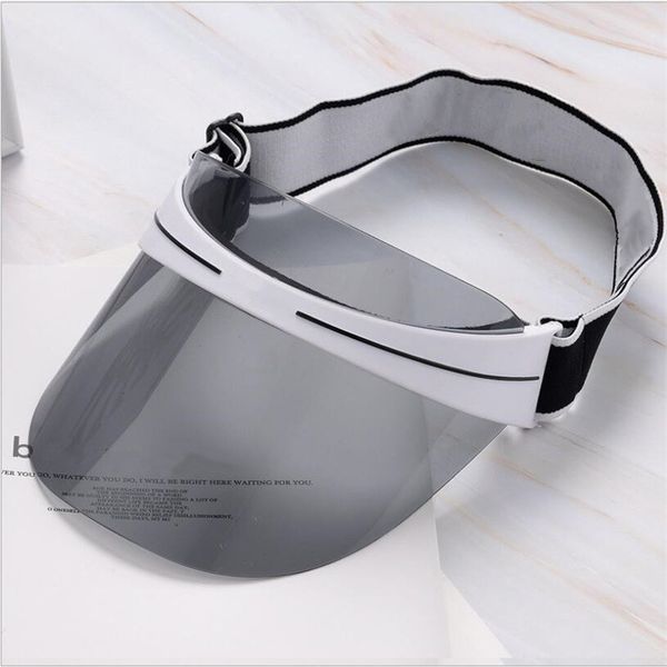 

r visor upgraded thickened brand sun hat summer outdoor uv sunglasses adjustable size 56-62cm, Blue;gray