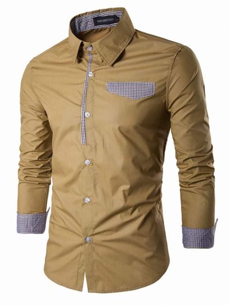 

men plaid panel button up shirt s0kr#, White;black
