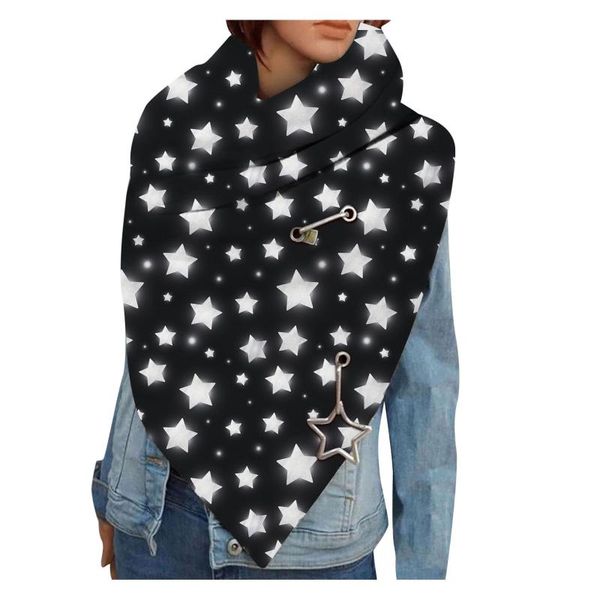 

scarf women hijab designer clothes bandana fashion winter printing button soft wrap casual warm scarves shawls bib, Blue;gray