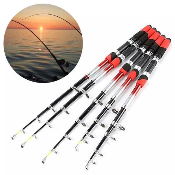 

1.8m - 3.6m stream pole spinning freshwater fishing rod glass fiber boat rods