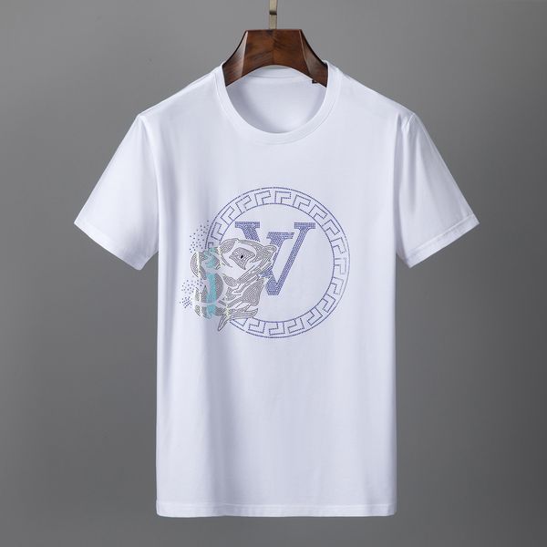 

new mens mens t shirt designer 3d letters printed stylist casual summer breathable clothing men women clothes couples tees wholesale, White;black