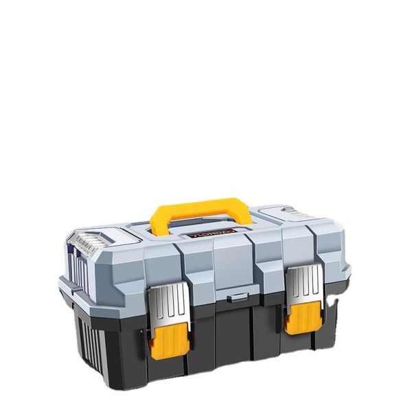 

tool organizers plastic large box storage waterproof professional electrician hard case malette a outils repair container bs50xz
