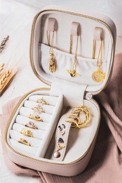 

jewelry case organizer pspudra bath accessory set