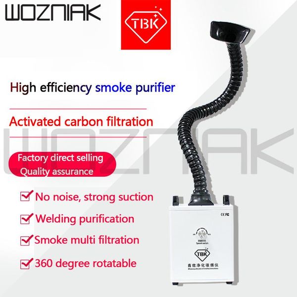 

professional hand tool sets tbk-618 150w smoking purifier high filtering for tbk laser machine phone repair welding portable smoke fume extr