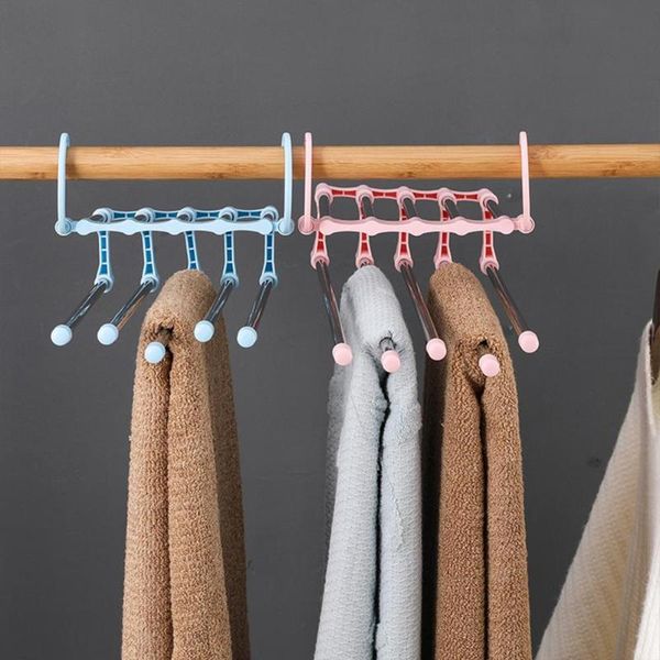 

hooks & rails lightweight useful stainless steel clothes hanger space saving slacks multi-layer for closet