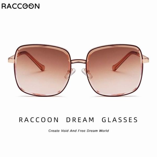 

sunglasses retro men women 2021 uv400 metal big square sun glasses fashion vintage color eyewear shades plastic len, White;black