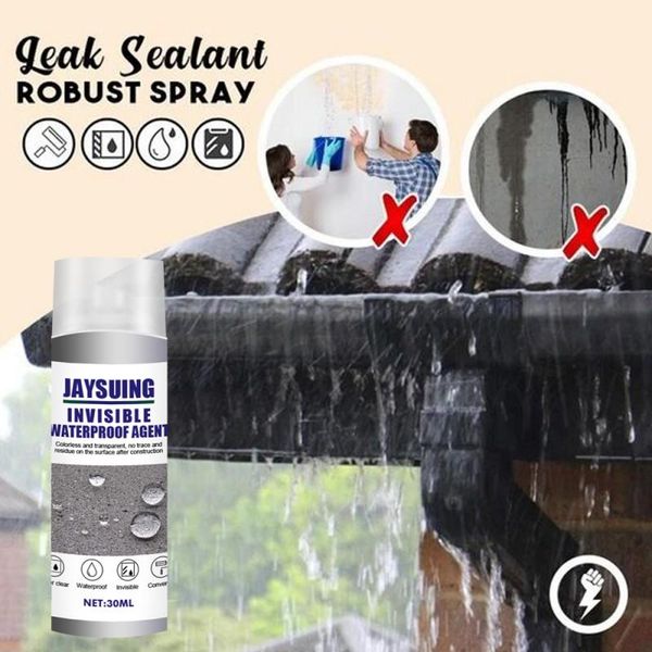 

window stickers 30ml mighty sealant spray,permeable invisible waterproof agent,bathroom tile coating,leak-trapping repair for roof