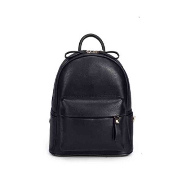 

shenzhen backpack black pu leather backpack women's korean fashion